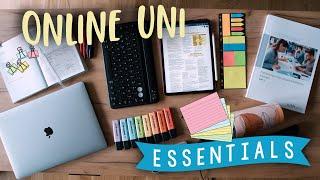 ONLINE UNI ESSENTIALS - Diese Dinge BRAUCHST DU für dein Studium von zuhause aus! // JustSayEleanor