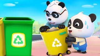 Daddy’s Little Helper | Panda Cartoon | Nursery Rhymes & Kids Songs | Kids Cartoon | BabyBus