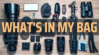 What’s IN MY BAG For Landscape & Wildlife Photography