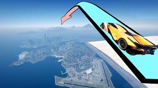 PEUT ON SAUTER TOUTES LES MAP DE GTA AVEC UNE VOITURE