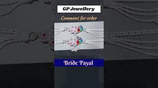 Beautiful Bride Payal l Comment for order l GP Jewellery #gold #silver #youtubeshorts #shorts