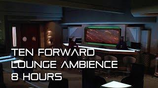  TNG "Ten Forward Lounge” Ambience w/ crew conversations