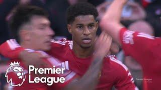 Marcus Rashford drills Manchester United ahead of Everton | Premier League | NBC Sports