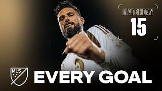 Watch Every Goal From Matchday 15!