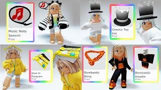 22 FREE ROBLOX ITEMS YOU NEED  (COMPILATION)