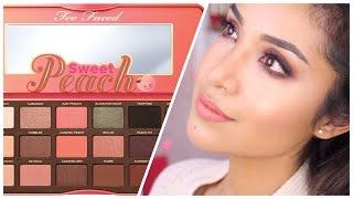 Too Faced Sweet Peach Palette Tutorial