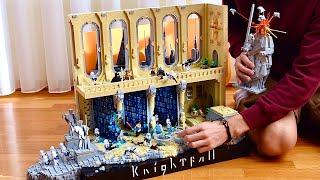 TIMELAPSE: Star Wars Jedi Temple Ruins Coruscant Order 66 Knightfall Battlefront LEGO MOC SpeedBuild