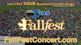 I105 FallFest Country Music Festival: Sponsorship Opportunities