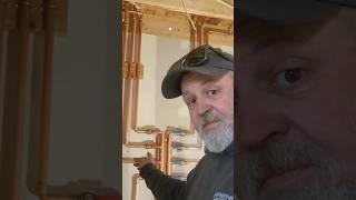 Part 2 (WE HAVE A PROBLEM)#plumbing #plumber #construction #framing #copper #307 #wyoming #shorts