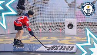 Hockey superstar breaks cool record! | Guinness World Records