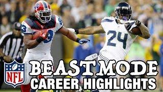 Marshawn Lynch "Beast Mode" Career Highlights | NFL