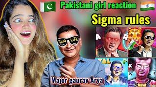 SIGMA MALE RULES Major Gaurav Arya Indian Media Best Viral Funny Angry Comedy Thug Life Moments