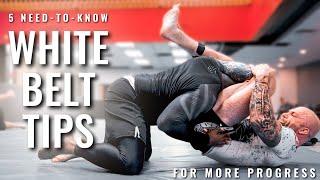 5 white belt tips for better Jiu Jitsu