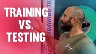 Training vs. Testing to Get Better at the Sport of CrossFit