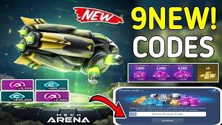  SURPRISE  MECH ARENA CODES 2025 - MECH ARENA PROMO CODES 2025