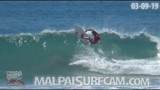 Santa Teresa Local Surf Contest, www.malpaisurfcam.com 03-09-19