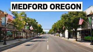 A Realistic Tour of Downtown Medford Oregon (Driving Vlog)