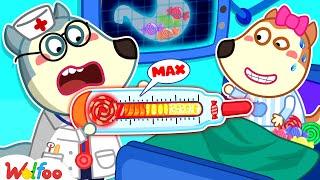 Lucy Learns about the Dangers of Sweets  Good Eating Habits | Wolfoo New Episodes 2025