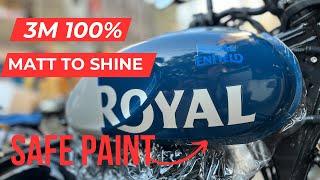 Royal Enfield Hunter 350 3M Lamination ||PPF|| 100% Original Karol Bagh New Delhi