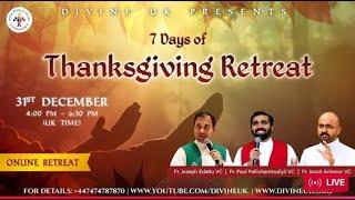 (LIVE) Thanksgiving Retreat (31 December 2024) Divine UK 2024-12-31 21:29