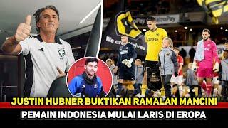 MANCINI AJA MENGAKUI! Nama Indonesia melambung tinggi jelang lawan Australia~Justin Hubner disorot