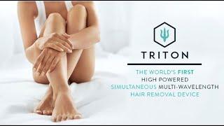 Triton Technology Innovation-Advanced Laser Hair Removal at Anazao MD.