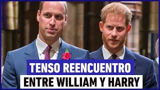 Distancia absoluta: Tenso reencuentro entre William y Harry