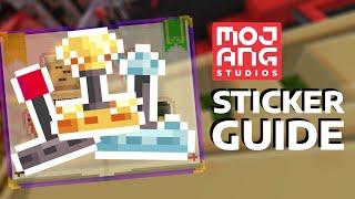 Minecraft Office Live Event | All 14 NON Timegated Stickers FULL GUIDE + TIMESTAMPS