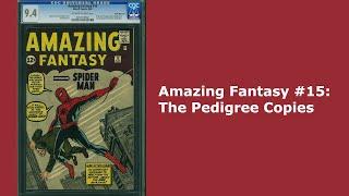 Amazing Fantasy #:15 The Pedigree Copies