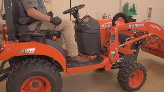 Loader Install- BX2380 Tractor: Know Your Kubota