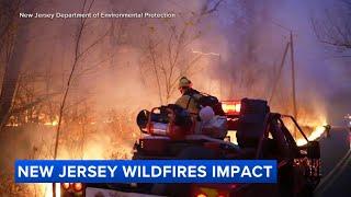 Deadly wildfire at border of New Jersey and New York grows to 5,000 acres