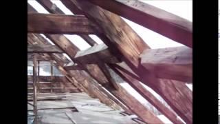 Dismantled Timber Frame from Rooftop