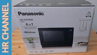 Unboxing Panasonic 4 in 1 Steam Combination Microwave Oven NN-DS59NBQPQ  | Flatbed Inverter Oven