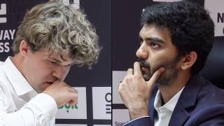 FINAL MOMENTS of WORLD #1 MAGNUS CARLSEN vs. WORLD CHAMPION GUKESH