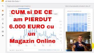 Despre Magazine Online - de ce am pierdut 6.000 Euro in 45 de zile