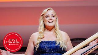 NEUE STIMMEN 2023 – Masterclass: Marta K. Fridriksdottir sings “Somewhere”, Bernstein