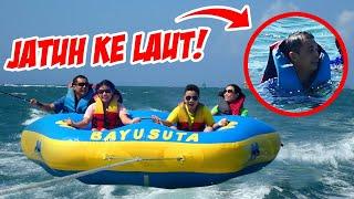 MAIN PERAHU DONAT DI LAUT, KENCANG SAMPAI JATUH KE LAUT ! Vlog Liburan Bali Part 5 | CnX Adventurers