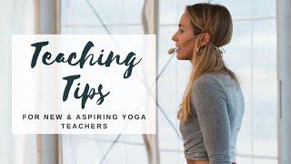 YOGA TEACHING TIPS | For New & Aspiring Teachers | CAT MEFFAN