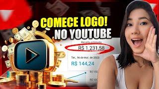 ATUALIZADO! Como COMEÇAR A GANHAR DINHEIRO no Youtube? O QUE É PRECISO PRA GANHAR DINHEIRO NO YOTUBE