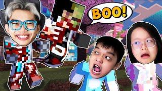 OH TIDAK!! MOMON DI PRANK @FrostDiamond  & @azuyasurya1  PAKAI CREEPY PASTA di MINECRAFT