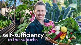 How I’m Growing an endless supply of food in my Front yard  EASY step toward self-sufficiency