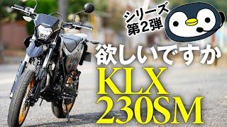 走行距離1,600kmほどのKLX230SMを手放す話