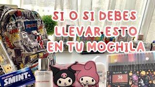 15 cosas que debes llevar en tu mochila para ser el POPULAR de tu escuela 