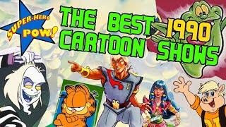 1990 Best Cartoon Shows! | Superhero pow!