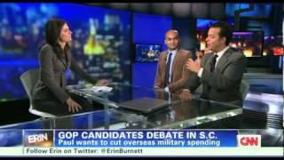 CNN: Ron Paul Right to Distinguish "Military" from "Defense" Spending! 1/16/12