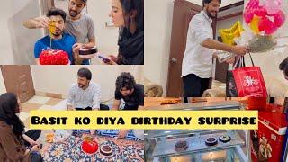 Basit ko birthday surprise dene pe huwa prank