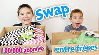 SWAP entre frères pour fêter les 100 000 abonnés !