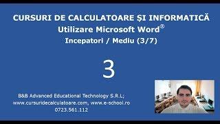 Curs Word incepatori-3-Office 2016-Setarile paginii, vizualizare, imprimare, cautare si inlocuire