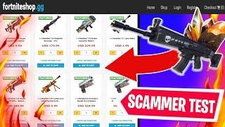 Wird der SHOP mit den TEUERSTEN WAFFEN in RDW SCAMMEN?  525€ WAFFEN SCAMMER TEST  - Fortnite RDW