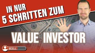 Die 5 Stufen des Value Investings! Sind Value ETFs sinnvoll?